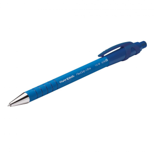 17447617283915-papermateflexgripultrartblupennaasferaretrattileaclipmedio12pz