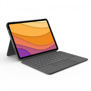 17448362486374-logitechcombotouchcustodiacontastieraperipadair4gen2020tastieraretroilluminatarimovibiletrackpadclickanywheresmartconnectorgrigio