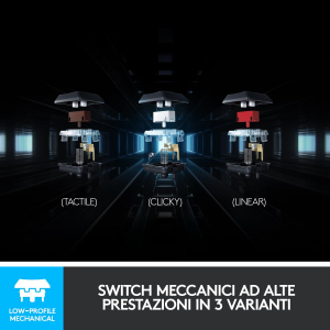 17448363691221-logitechglogitechg915lightspeedtastieragamingmeccanicawirelessprofiloribassatogltactileswitcheslightsyncrgbdesignsottile30orediduratadellabatteriaqwertyitlayoutnero