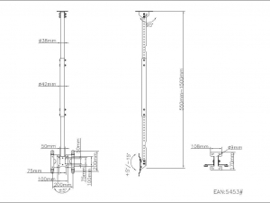 17448424700007-multibrackets5453supportoperdisplayespositivi813cm32nero
