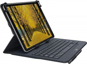 17448510307784-logitechuniversalfoliocoveripadotabletcontastierabluetoothwirelessperlamaggiorpartedeitabletda910iosandroidwindowsitalianoqwertynero