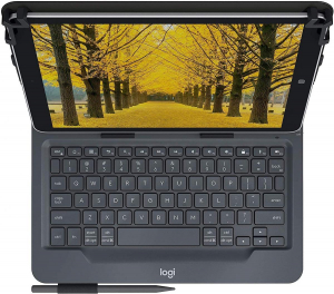 17448510327493-logitechuniversalfoliocoveripadotabletcontastierabluetoothwirelessperlamaggiorpartedeitabletda910iosandroidwindowsitalianoqwertynero