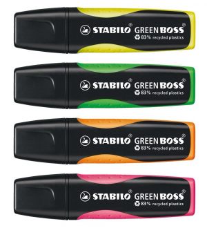 1744870194721-stabilogreenbossevidenziatore4pzpuntasmussataverdearancionerosagiallo