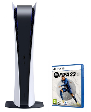 17449304319996-sonyplaystation5digitaleditionfifa23825gbwifinerobianco