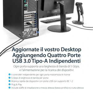 17449493100138-startechcomadattatoreschedasuperspeedusb30con4portepciexpresspciecon4canalida5gbpsdedicatiuaspalimentazionesatalp4