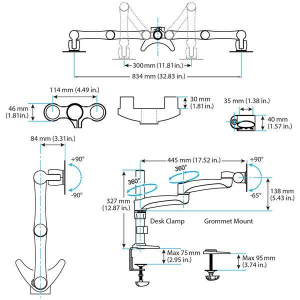 17449493718407-startechcomsupportoperdoppiomonitorlcdledschermodisplaybraccioarticolatoconsistemagestionecaviadaltezzaregolabile