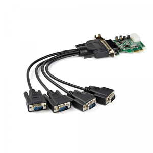 17449499602037-startechcomschedaadattatoreserialepciexpressrs232a4porteschedacontrollerhostserialepciers232pcieaserialedb916950uartschedadiespansioneabassoprofilowindowslinux
