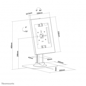 17449526003736-neomountsds15650wh1scrivaniapersupportotablet9711bloccabile