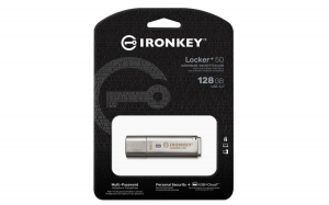 17449817432322-kingstontechnologyironkey128gbiklp50aesusbw256bitencryption