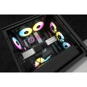 17450070039417-corsaircw9060074wwsistemadiraffreddamentopercomputerprocessoreraffreddatorediliquidituttoinuno12cmnero1pz