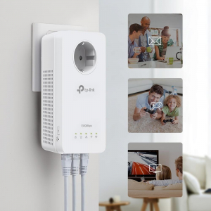 17450219928619-tplinktlwpa8631pkitadattatorediretepowerline300mbitscollegamentoethernetlanwifibianco2pz