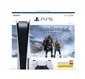 17450588011489-sonyplaystation5standardgodofwarragnarok825gbwifinerobianco