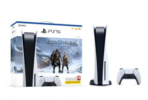 17450588017201-sonyplaystation5standardgodofwarragnarok825gbwifinerobianco
