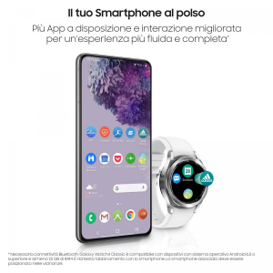 17450648274946-samsunggalaxywatch4classicsmartwatchghierainterattivaacciaioinossidabile42mmmemoria16gbsilver