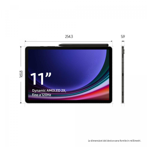 17451155006903-samsunggalaxytabs9tabletaiandroid11pollicidynamicamoled2xwifiram8gb128gbtabletandroid13graphite