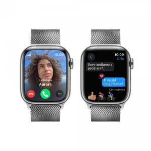 17451371442005-applewatchseries9gpscellularcassa41mminacciaioinossidabileargentoconcinturinosportloopmilanese