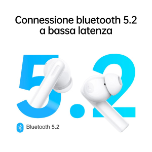 17451452190999-oppoencobuds2auricolaritruewirelessbluetooth52inearcancellazionerumoreinchiamatacomanditouchaudiobinauralecompatibiliandroidiosversioneitalianamoonlightwhite
