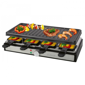 17451977969032-bomannrg6039cbgrigliaperraclette8personae1400wneroacciaioinox