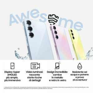 1745201450268-samsunggalaxya555gdisplayfhdsuperamoled66android148gbram128gbdualsimbatteria5000mahawesomeiceblue