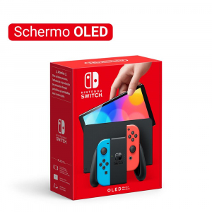 17452025358687-nintendoswitchmodellooledrossoneonbluneonschermo7pollici