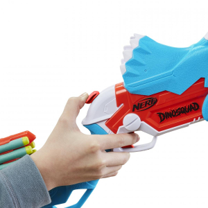 17452182113273-nerfdinosquadtricerablastblasterconalloggiamentopercaricamentodi3dardiconsupportodardiedesigndinosaurotriceratopoinclude12dardielite