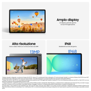 17453458379307-samsunggalaxytabs10feandroidtabletdisplay131lcdwifiram8gb128gb10090mahspenandroid15ip68gray
