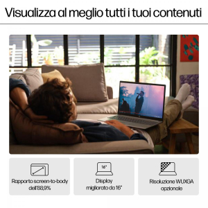 17453886203636-hppavilion16af0012nlintelcoreultra5125ucomputerportatile406cm162k16gblpddr5sdram512gbssdwifi680211axwindows11homeargento