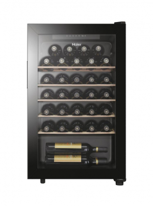 17454028775091-haierwinebank50serie3hws33ggcantinettavinoconcompressoreliberainstallazionenero33bottigliabottiglie
