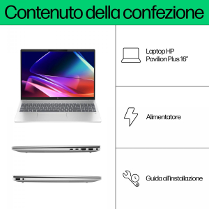17474708364686-hppavilionplus16ab1005nlintelcoreultra7155hcomputerportatile406cm16wqxga32gblpddr5xsdram1tbssdnvidiageforcertx4050wifi6e80211axwindows11homeargento