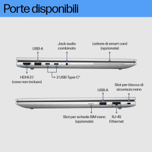 17474845297046-hpprobook46016inchg11notebookpcintelcoreultra5125ucomputerportatile406cm16wuxga16gbddr5sdram512gbssdwifi6e80211axwindows11proargento
