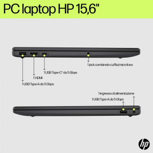 17482112422108-hplaptop15fd0048nlintelcorei3i3n305computerportatile396cm156fullhd8gbddr4sdram512gbssdwifi6e80211axwindows11homeinsmodeargento