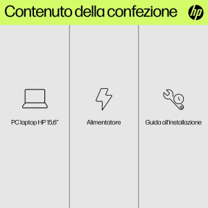 17482112430965-hplaptop15fd0048nlintelcorei3i3n305computerportatile396cm156fullhd8gbddr4sdram512gbssdwifi6e80211axwindows11homeinsmodeargento