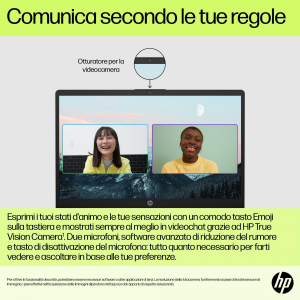 17482112442379-hplaptop15fd0048nlintelcorei3i3n305computerportatile396cm156fullhd8gbddr4sdram512gbssdwifi6e80211axwindows11homeinsmodeargento