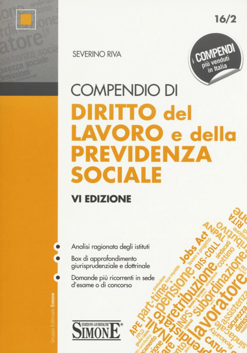 17277927908957-librocompendiodidirittodellavoroedellaprevidenzasocialeeditoreedizionigiuridichesimoneanno2017