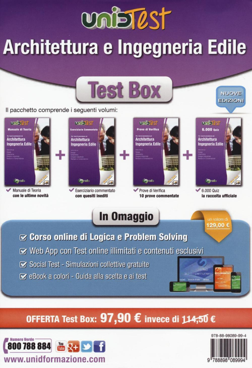 17277930197125-librotestboxarchitetturaeingegneriaedilemanualediteoriaeserciziariocommentatoprovediverifica6000quizconaggiornamentoonlineeditoreunidtestanno2016