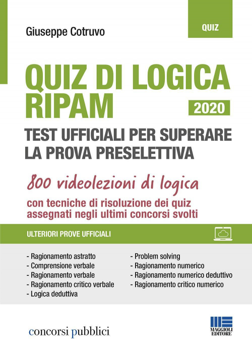 17277943337461-libroquizdilogicaripamtestufficialipersuperarelaprovapreselettivaconespansioneonlineeditoremaggiolieditoreanno2020