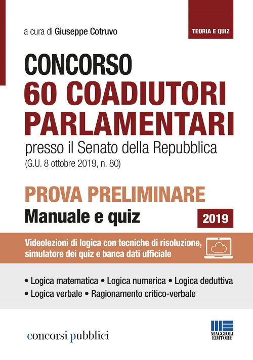 17277944044108-libroconcorso60coadiutoriparlamentarialsenatoprovapreliminareeditoremaggiolieditoreanno2019