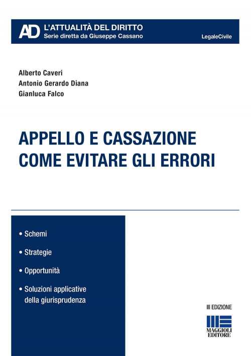 17277949906591-libroappelloecassazionecomeevitareglierrorieditoremaggiolieditoreanno2021