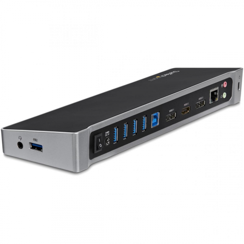 17425136347024-startechcomdockingstationusb30atremonitor1xhdmi2xdisplayportdockportatileconhubusbintegrataa5porteegigabitethernet