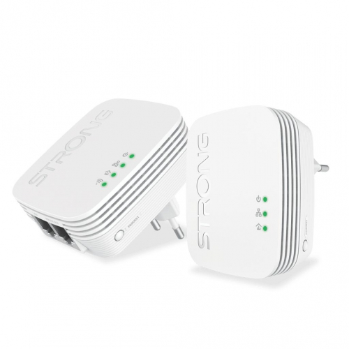 17425885282828-strongpowerlwf600duominiadattatorediretepowerline600mbitscollegamentoethernetlanwifibianco2pz