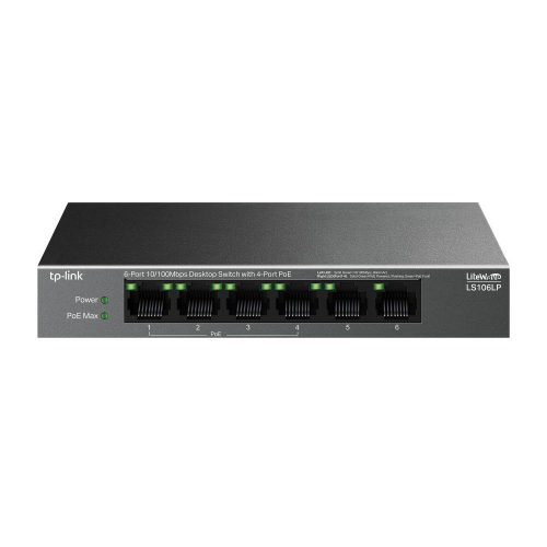 17430173913715-tplinklitewavels106lpswitchdiretenongestitofastethernet10100supportopoweroverethernetpoenero