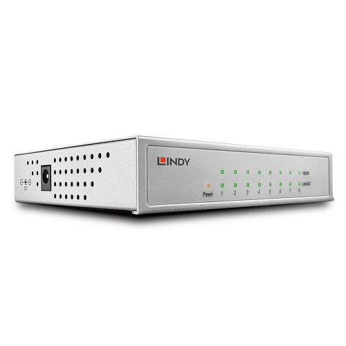 17430239795523-lindy25045switchdiretegestitogigabitethernet101001000supportopoweroverethernetpoeargento