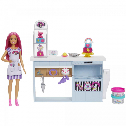 17430413928187-barbiepasticceriaplaysetconbambolaepostazionedapasticceriabambolada30cmoltre20accessoriperdolciregaloperbambinida3anni