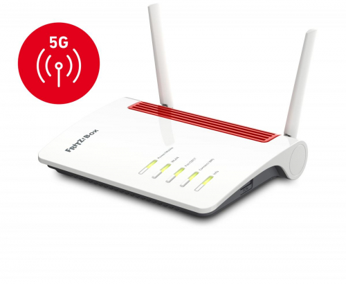 17431243300328-fritzbox68505grouterwirelessgigabitethernetdualband24ghz5ghznerorossobianco