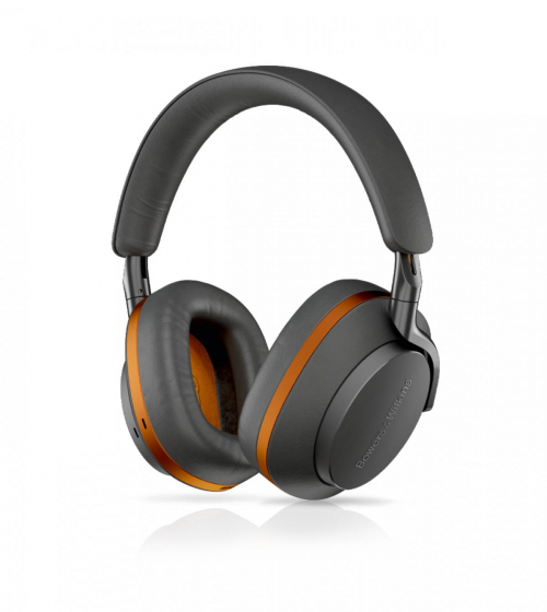 17431620003723-bowerswilkinspx8mclareneditionauricolarewirelessapadiglionemusicaechiamateusbtipocbluetoothgrigioarancione