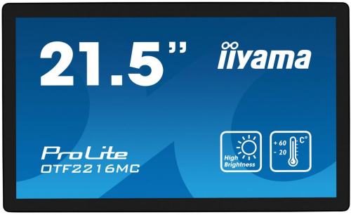 17434016568214-iiyamaotf2216mcb1visualizzatoredimessaggipannellopiattopersegnaleticadigitale559cm22lcd1100cdmfullhdnerotouchscreen