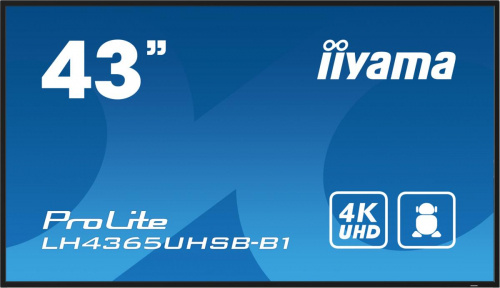 17434018156983-iiyamalh4365uhsbb1visualizzatoredimessaggidesignchiosco108cm425ledwifi800cdm4kultrahdneroprocessoreintegratoandroid11247