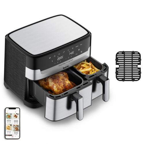 17437035434694-tefaldualeasyfrygrilley905ddoppia83lindipendente2700wfriggitriceadariacaldaacciaioinox