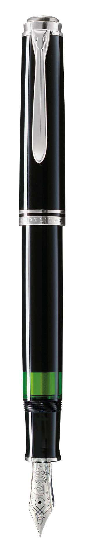 17443313536645-pelikanm805pennastilograficasistemadiriempimentointegratoneroargento1pz