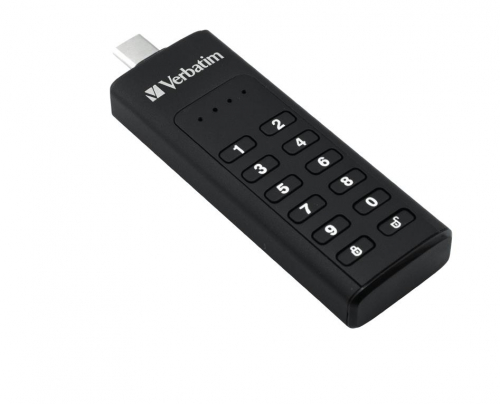 17445317545678-verbatimkeypadsecurememoriausbc30contastierinodaccessoecrittografiadeidati32gbnero